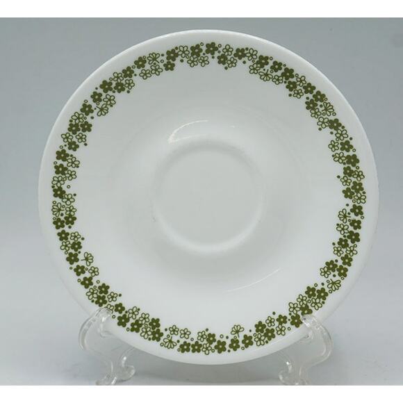 Corelle Corning Crazy Daisy Spring Blossom Saucers 6 1/4" Set of 4 - Picture 2 of 6